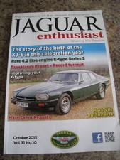 JAGUAR ENTHUSIAST MAGAZINE OCT