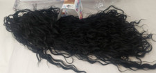 OBSESSION SYNTHETIC DRAWSTRING CURLY Black LONG HAIR PONYTAIL BLOOM GIRL 30''