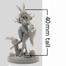 Anime Style Bunny Beauty Model