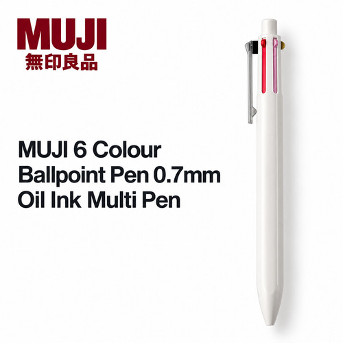 Muji colour ballpoint pen - colour,