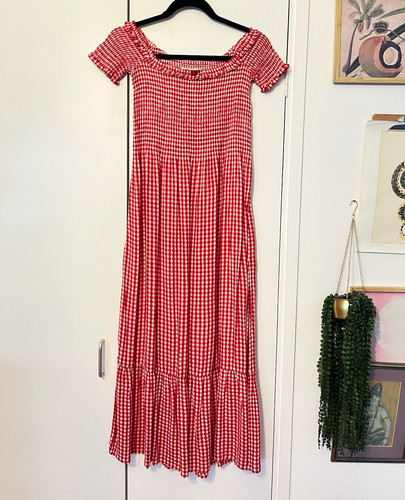 Kimchi blue red white - kimchi, gingham