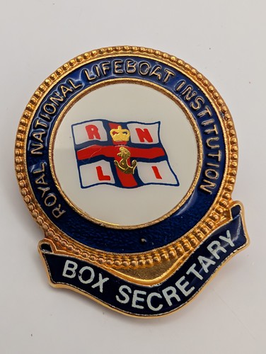 Vintage rnli box secretary - box,