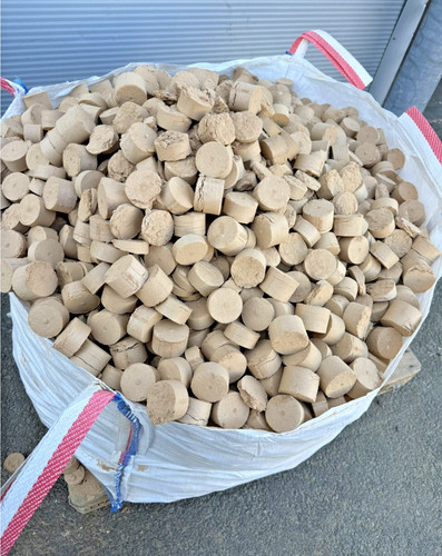 Large bulk bag hardwood - bag, of