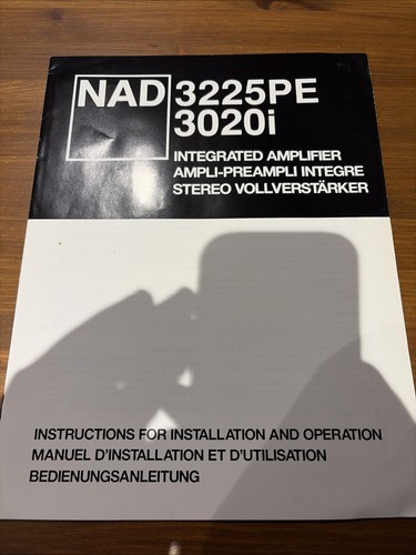 Nad 3225pe 3020i amplifier - nad,