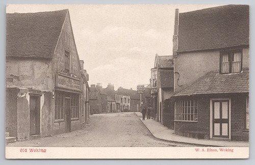 Old woking surrey street - old,