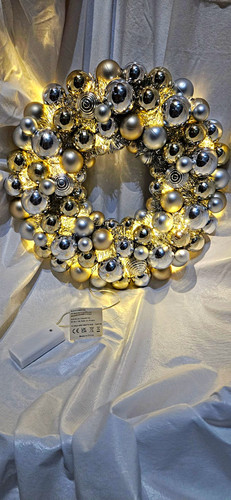 Silver gold christmas - silver, &