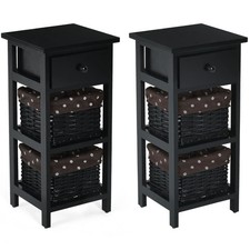 Single Drawer 2 Shelf with