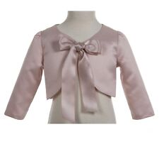 3/4 Sleeves Satin Flower Girl