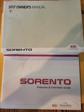 2017  KIA  SORENTO   OWNERS