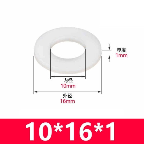 Nylon washers form flat - nylon,