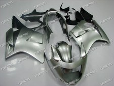 Fit for 96-07 CBR1100XX BlackBird Silver ABS Injection Mold Bodywork Fairing Kit