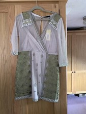 karen millen 16 dress new rose