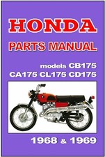 HONDA Parts Manual CL175 CB175