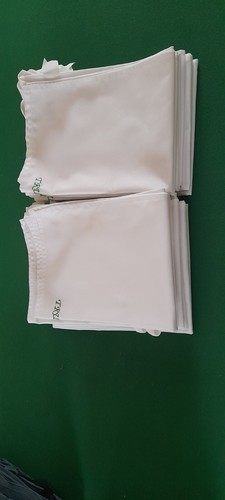 White poly cotton waitress - white,