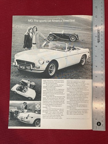 Triumph mgb car 1972 - mgb,