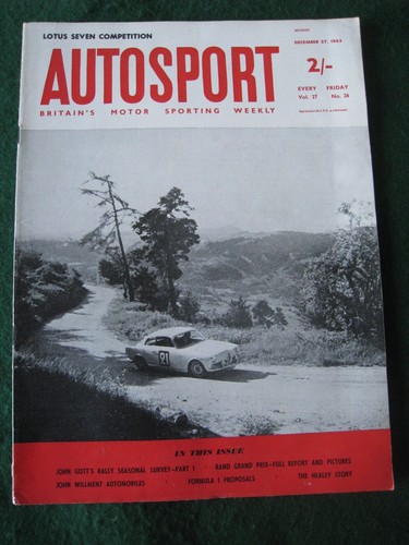 Autosport magazine dec 1963 - autosport,