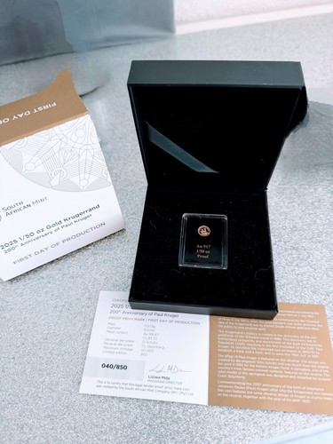 South african mint 2025 gold - african,