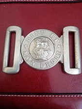 British army belt buckle,  "