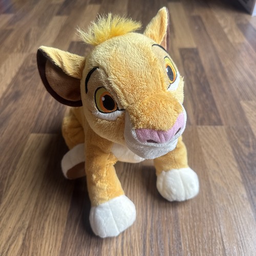 Disney store simba plush - plush, soft