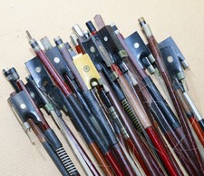 old violin viola bow for parts