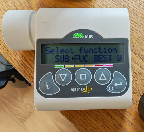 Mir spirodoc spirometer head - mir,