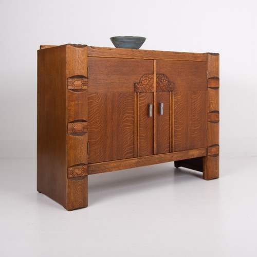 Art deco modernist oak - art,