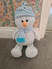 Snowman Plush Cuddles Time
