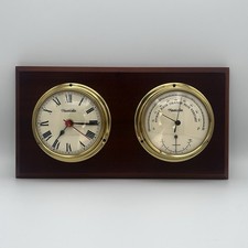 Vintage Nauticalia Clock & Barometer
