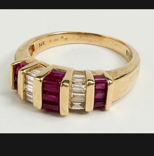Vintage 1980s 14ct - , gold