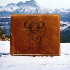 Cape Buffalo Leather Wallet