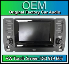 VW Golf MK7 screen radio