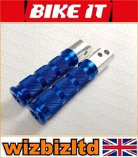 Honda Bros 400 1988-1990 [Bikeit Rear Blue Alloy Sports Footpegs]