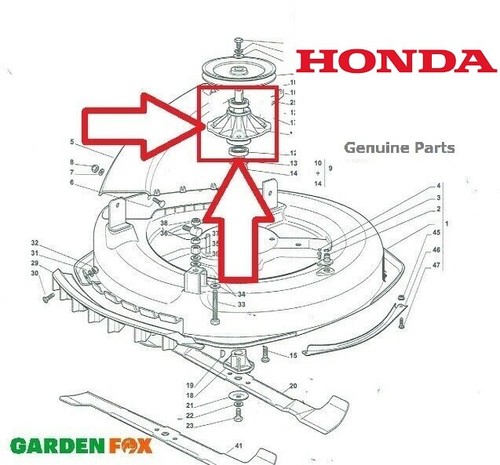 Genuine honda hf1211s - hf1211s, ride