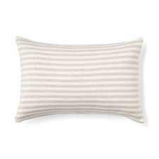 New MUJI Cotton jersey Pillow Cover for 50 x 70 cm Heather Beige Border