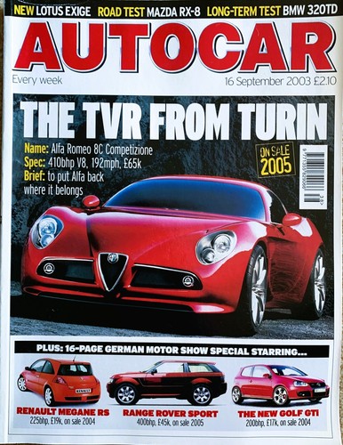 Autocar magazine sep - autocar,