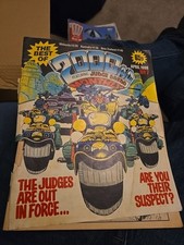 The BEST Of 2000 AD MONTHLY Comic - PROG No 3.            12/1985 No Back Cover