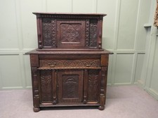17th Century Carved Oak Court