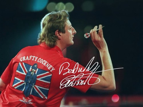 Eric bristow signed autograph - bristow,