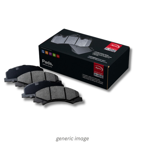 Apec front brake pad - pad, fits