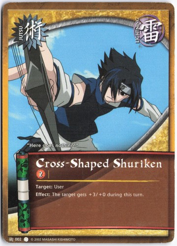 Naruto ccg cross shaped - ccg, cross-shaped