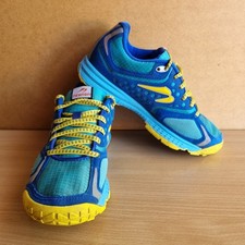 Newton Womens Boco At 5214 Blue Yellow Running Shoes Ladies Trainers Size UK 5