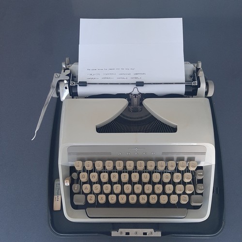 Vintage 1965 adler - vintage, e
