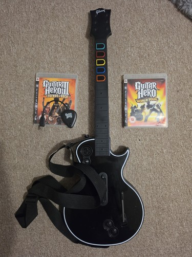 Guitar hero ps3 wireless les - guitar,