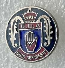 Ulster Defence Association UDA - Vintage Enamel Lapel Badge - Unionist Loyalist