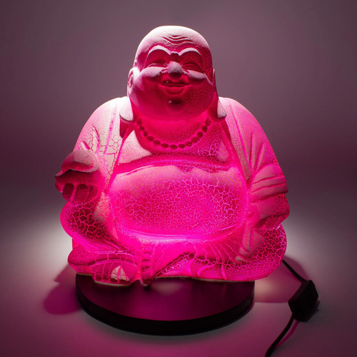 Laughing buddha lamp - buddha,