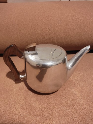 Vintage picquot ware teapot - vintage,