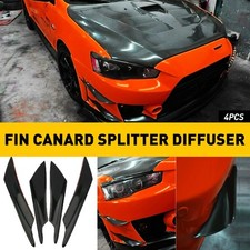 4x Car Front Bumper Lip