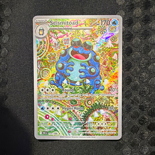 Seismitoad 105 086 - 105/086, black