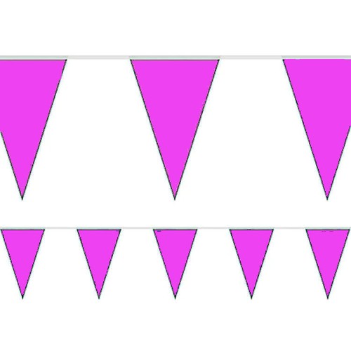 Hot pink triangle - pink,