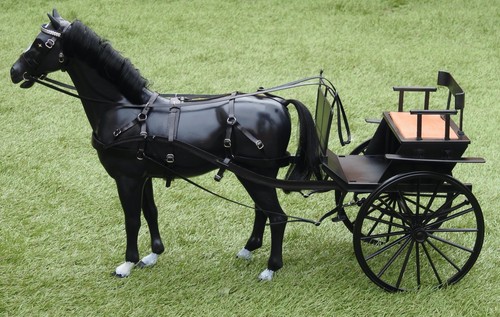 Vintage sindy horse gig cart - vintage,